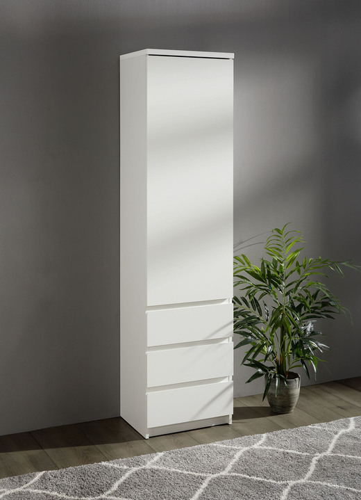 Multifunctionele kasten - Kast in modern design, in Farbe WEISS Ansicht 1