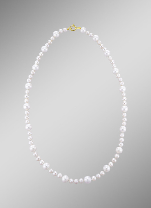 Halsketten - Halskette Gold 375/-, in Farbe  Ansicht 1