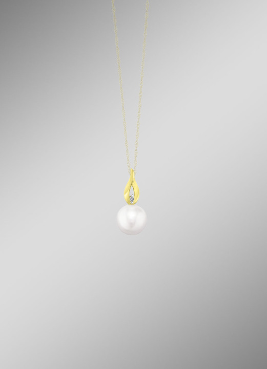 Anhänger - Anhänger o. K. Gold 375/-, in Farbe  Ansicht 1