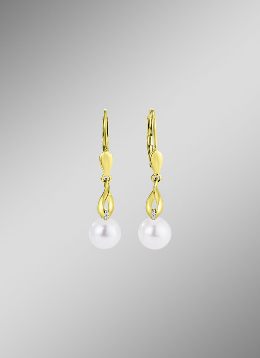 Ohrschmuck - Ohrringe Gold 375/-, in Farbe  Ansicht 1