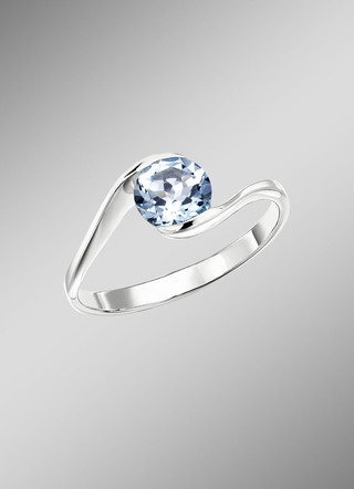 Damenring Platin 950/-