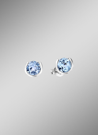 Oorknopjes platina 950/-