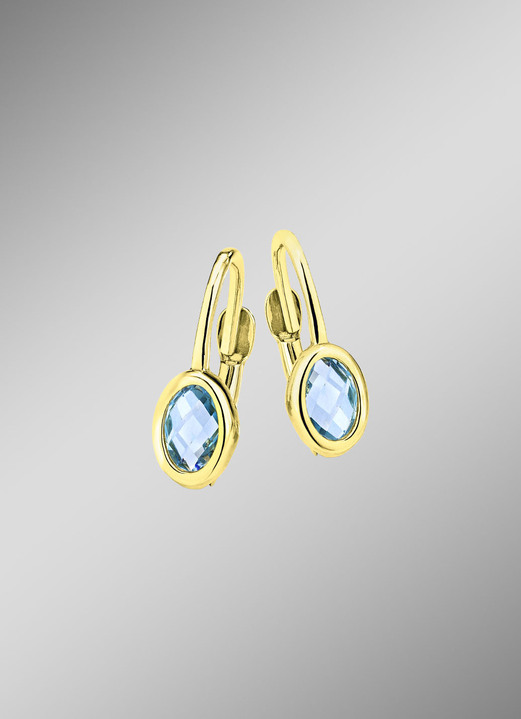 - Ohrringe Gold 375/-, in Farbe  Ansicht 1