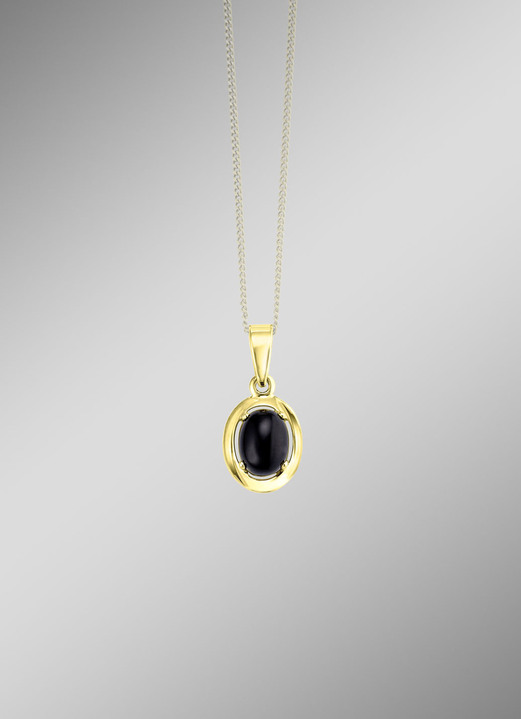 Anhänger - Anhänger o. K. Gold 375/-, in Farbe  Ansicht 1