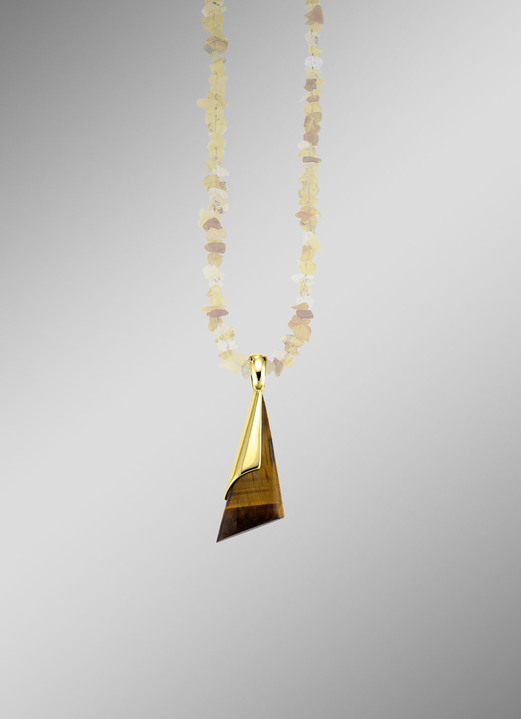 Anhänger - Anhänger o. K. Gold 375/-, in Farbe  Ansicht 1