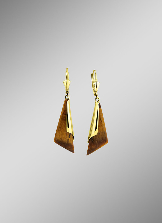 Ohrschmuck - Ohrringe Gold 375/-, in Farbe  Ansicht 1