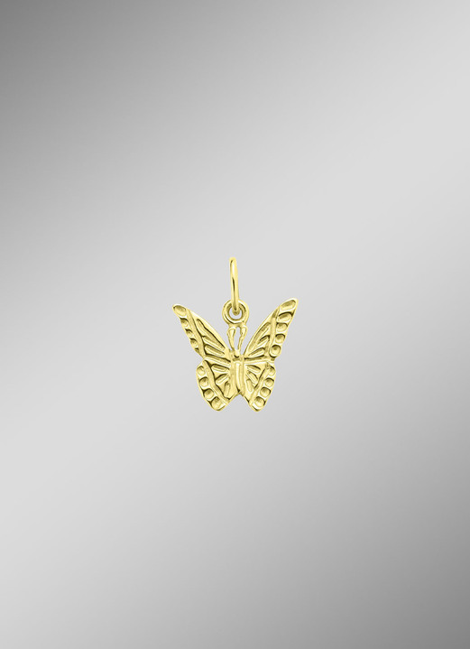 Anhänger - Anhänger o. K. Gold 585/-, in Farbe  Ansicht 1