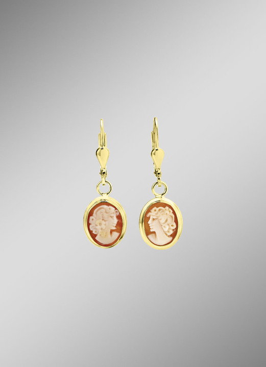 Ohrschmuck - Ohrringe Gold 585/-, in Farbe  Ansicht 1