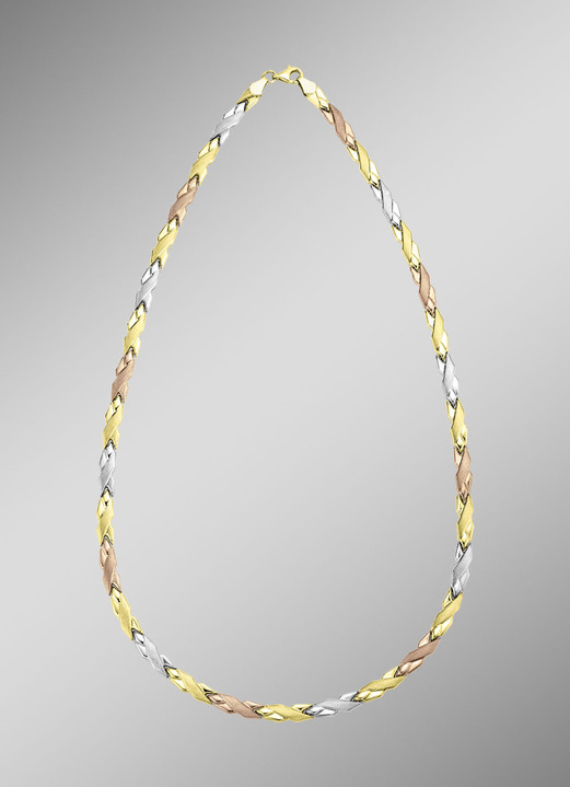 Halsketten - Halskette Gold 375/-, in Farbe  Ansicht 1
