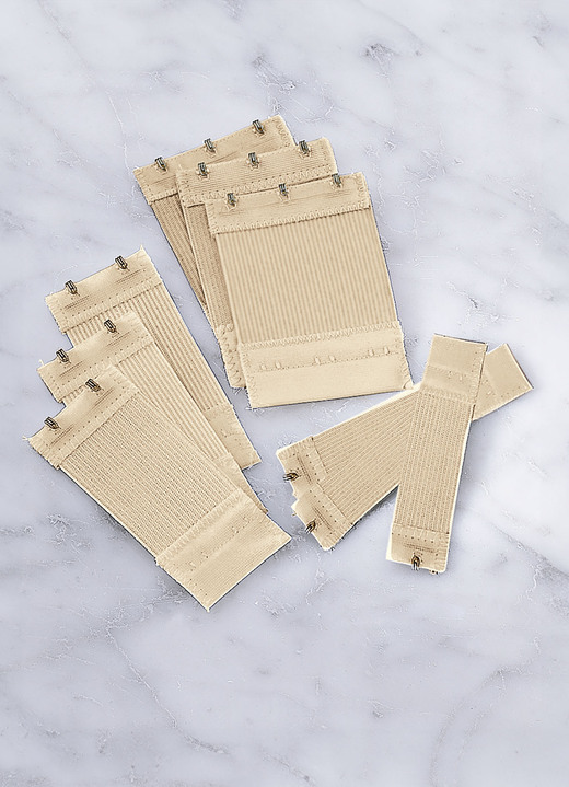 Ondergoed - BH-verlengset, 9 stuks, in Farbe HUID Ansicht 1