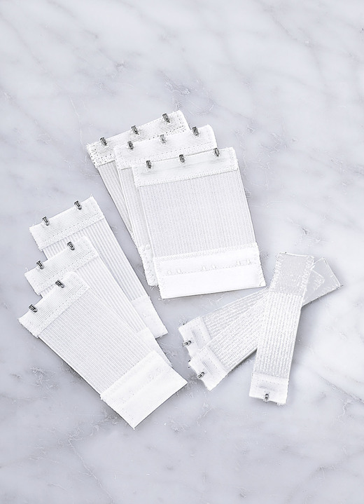 Wäsche - BH-Verlängerungs-Set, 9-tlg., in Farbe WEISS Ansicht 1