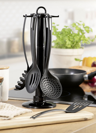 7-delige keukengereiset voor koken, braden en serveren