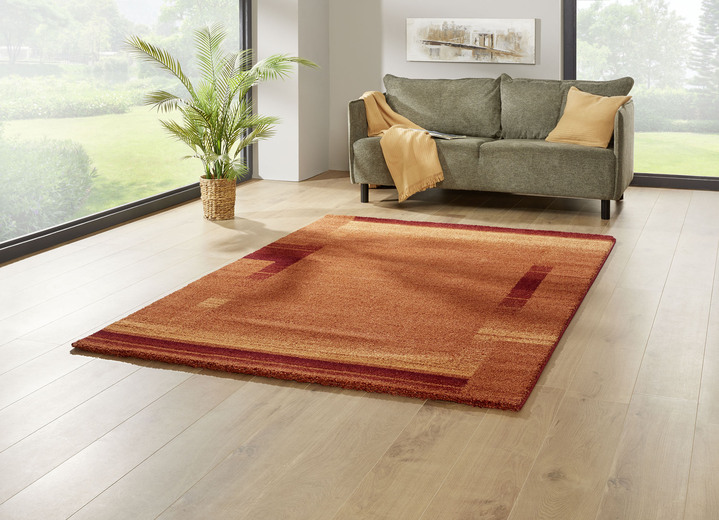 Modern - Bruggen en tapijten geschikt voor vloerverwarming, in Größe 111 (Brug, 60 x 110 cm) bis 282 (Tapijt, 200 x 290 cm), in Farbe TERRA Ansicht 1