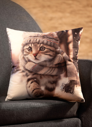Kissenbezug "Katze m