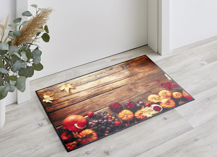 Schoonloopmatten - Deurmat met herfstmotief, in Farbe MEERKLEURIG Ansicht 1