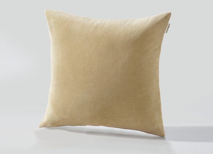Dekokissen & Hüllen - Kissenbezug, in Größe 905 (Kissenbezug, 40x40 cm) bis 915 (Stuhlkissen, 38x38x 4 cm), in Farbe NATUR Ansicht 1