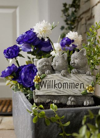 Katzen "Willkommen"