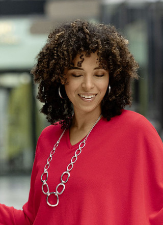 Elegante ketting met ovale schakels