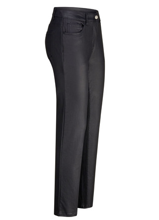 Gecoate broek met 5 zakken