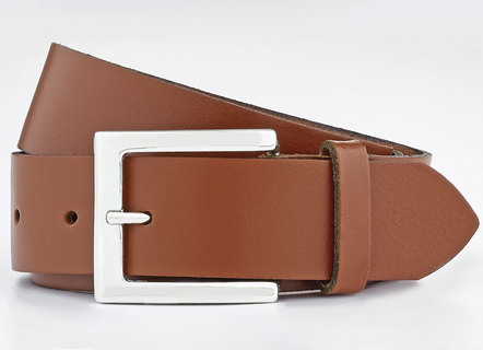 Trendy leren damesriem, 3,5 cm breed