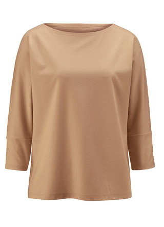 shirt met ronde hals