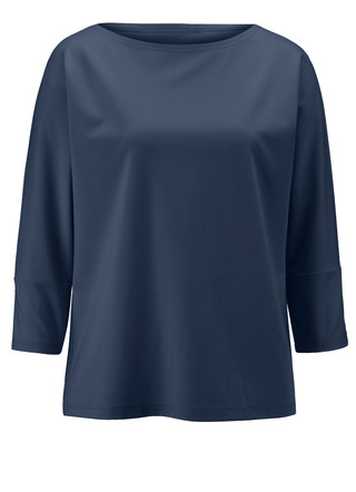 shirt met ronde hals