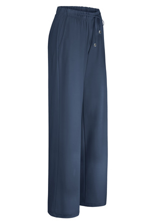 Trendy broek in een modieuze wijdte