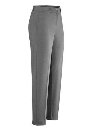 Broek met elastische tailleband aan de achterkant