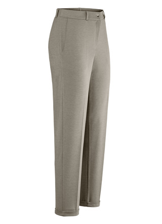 Broek met elastische tailleband aan de achterkant
