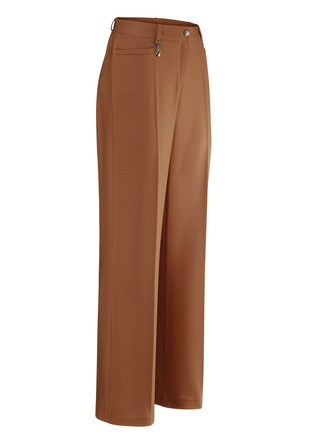 Elegante broek met een opvallende decoratieve hanger