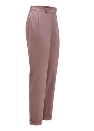 Enkellange broek in pull-on-stijl