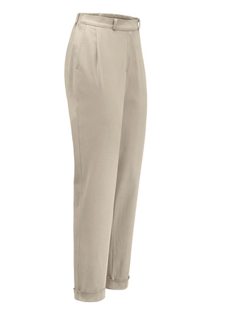 Enkellange broek in pull-on-stijl