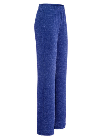 Broek met elegant, sprankelend glanzend garen