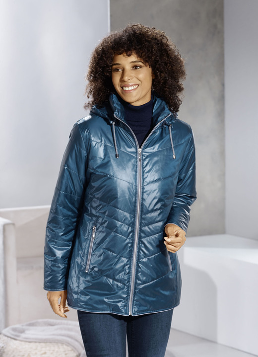 Winterjacken - Jacke, in Größe 038 bis 054, in Farbe PETROL Ansicht 1