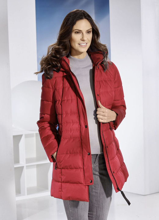 Kurz - Funktionsjacke Kurz - Funktionsjacke, in Größe 018 bis 052, in Farbe ROT