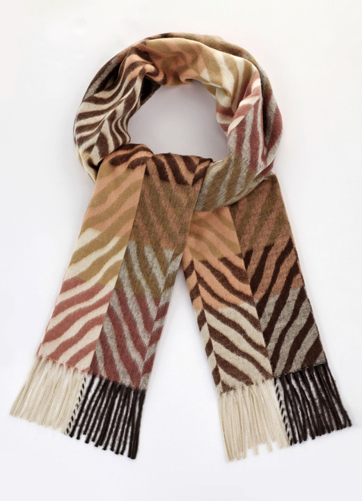 Schals - Schal, in Farbe SCHOKO-COGNAC-BT. Ansicht 1