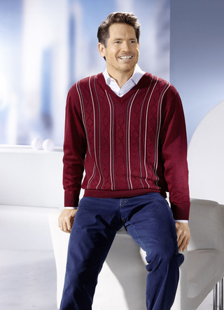 V-Pullover