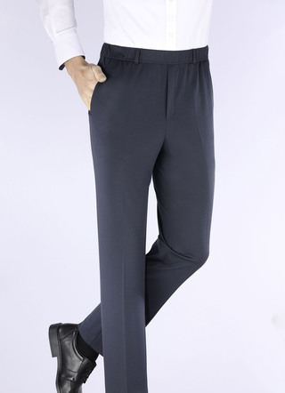 Superstretch slip-on broek “Klaus Models” in 4 kleuren