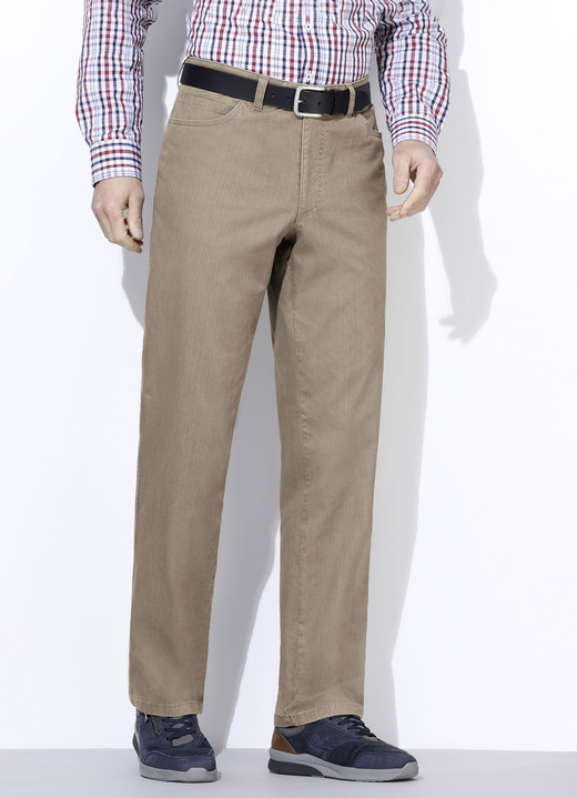 Broeken - Combinatievriendelijke broek in 4 kleuren, in Größe 024 bis 064, in Farbe SCHLAMM Ansicht 1