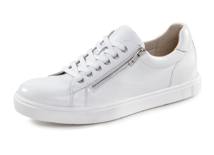 Slipper & Schnürschuhe - Sneaker, in Größe 040 bis 046, in Farbe WEISS Ansicht 1