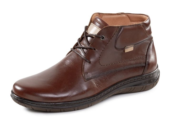 Stiefeletten - Schnür-Boots, in Größe 040 bis 046, in Farbe BRAUN Ansicht 1
