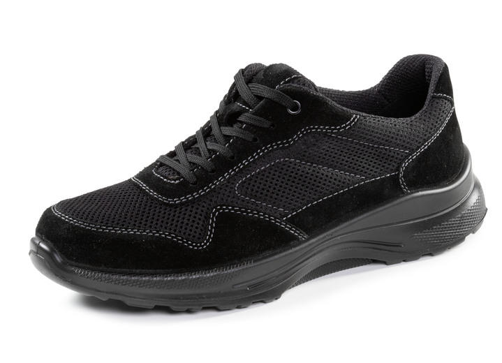 Slipper & Schnürschuhe - Schnürschuhe, in Größe 040 bis 046, in Farbe SCHWARZ Ansicht 1