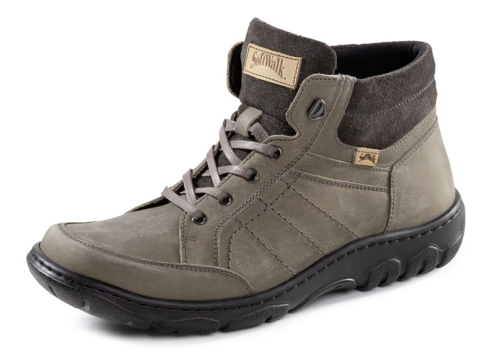 Stiefeletten - Boots, in Größe 040 bis 046, in Farbe KHAKI Ansicht 1