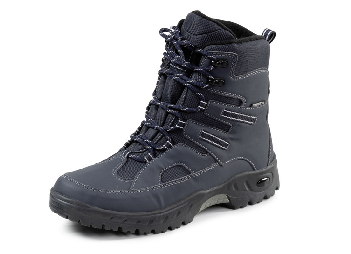 Stiefeletten - Boots, in Größe 040 bis 047, in Farbe DUNKELBLAU Ansicht 1
