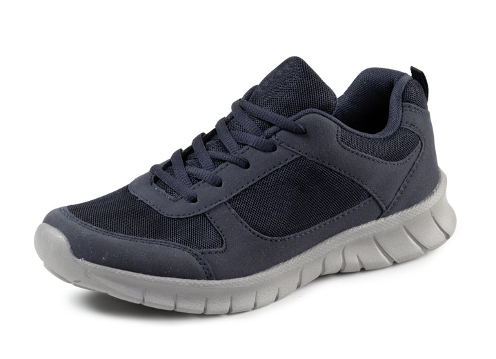 Slipper & Schnürschuhe - Sneaker, in Größe 040 bis 046, in Farbe DUNKELBLAU Ansicht 1