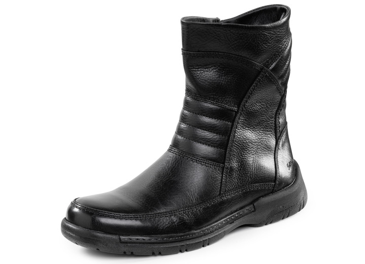 Stiefeletten - Stiefel, in Größe 040 bis 046, in Farbe SCHWARZ Ansicht 1