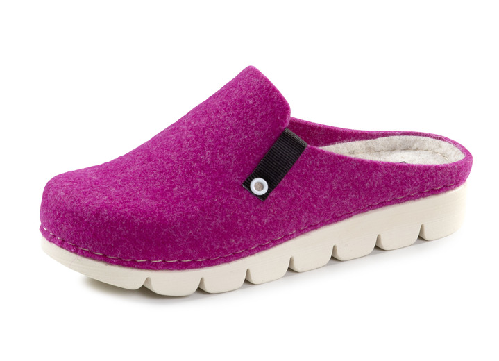 Hausschuhe - Pantoffeln, in Größe 036 bis 042, in Farbe PINK Ansicht 1