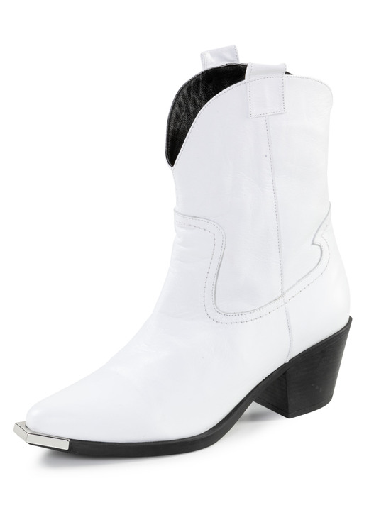 Stiefel & Stiefeletten - Western-Stiefel, in Größe 036 bis 042, in Farbe WEISS Ansicht 1