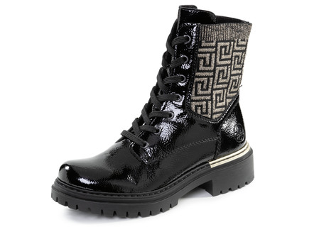Rieker, stijlvolle dames enkellaarsjes, winterschoenen, met rits