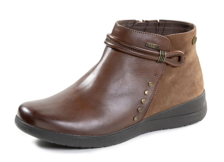 Stiefel & Stiefeletten - Booties, in Größe 036 bis 042, in Farbe COGNAC Ansicht 1